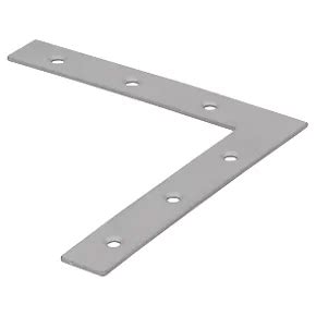 flat metal brackets long|flat brackets screwfix.